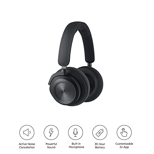 Bang & Olufsen Beoplay Hx – Comfortable Wireless Anc Over-Ear Headphones - Black Anthracite #TOP1
