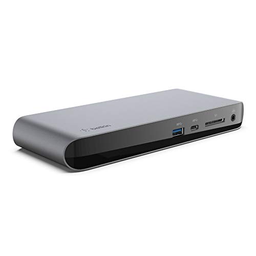 Belkin Thunderbolt 3 Dock Pro with 2.6 ft Thunderbolt 3 Cable (Thunderbolt Dock for macOS and Windows) Dual 4K @60Hz, 40 Gbps Transfer Speeds, 85 W Upstream Charging by Belkin - Image 3