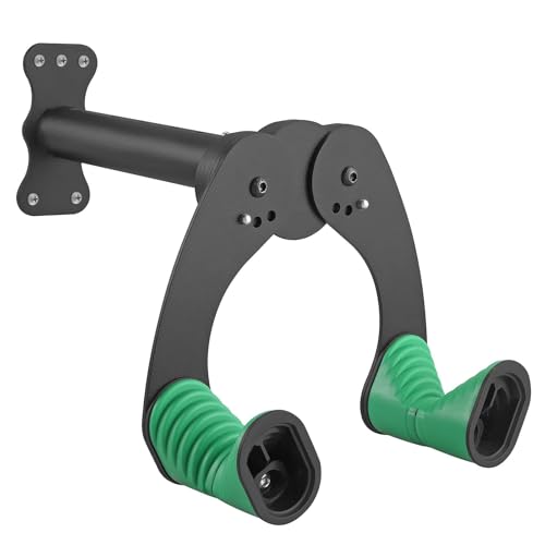 EYPINS Adjustable Bike Wall Mount Rack, Heavy-Duty Space-Saving Horizontal Bike Storage Hanger for Garage & Home, Secure Holder for Electric, Mountain, Hybrid, Road Bicycles