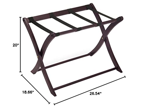 Winsome Wood Scarlett Luggage Rack, Espresso #TOP6