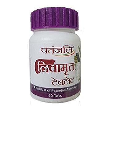 Patanjali Ayurveda Liv Amrit Tablet - 60 Tablets (Pack of 2)
