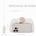 Imagen de Freiesoldaten Purpurina Bolsos Clutch para Mujer Elegante Bolso de Noche Bolso de Novia de Fiesta Deshierbe Cocktail Prom