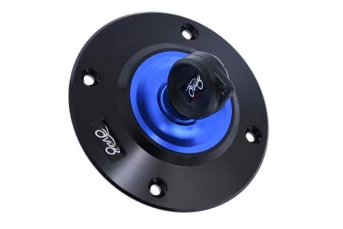 Bouchon réservoir rapide bleu contre le vol pour Suzuki GSXR 750
