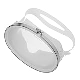 LALAFINA Taucher Vollmaske aus Weichem Material mit Ovaler Form für Erwachsene Beschlagfreie Schwimmbrille zum Schwimmen und Schnorcheln