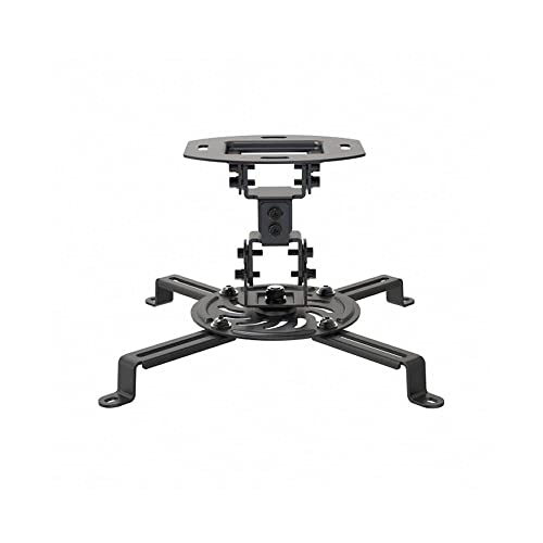 Fonestar Sistemas SPR-547N - Soporte orientable de Techo para proyector, Color Negro