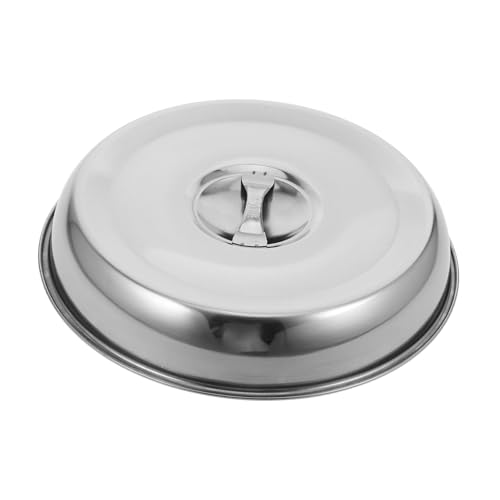 BUGUUYO Tapa De Olla Para Bistecs Tapa Protectora De Acero Inoxidable Para Alimentos Para Cocinar Al Vapor Restaurantes Utensilios De Cocina