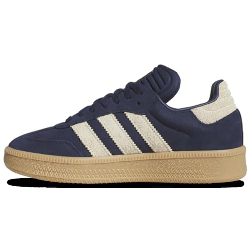 Adidas Samba XLG - Men's (JQ2885, Night Indigo/Gum/Warm Vanilla)2