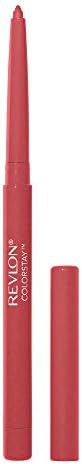 Lip Liner by Revlon, Colorstay Face Makeup with Built-in-Sharpener, Longwear Rich Lip Colors, Smooth Application, 650 Pink