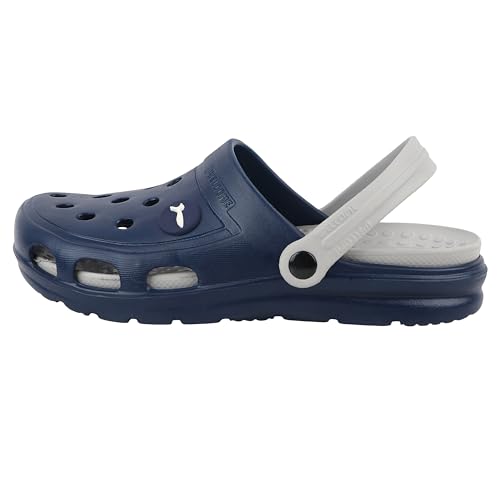 Image of Welcome Men's Casual Clogs /Sandals with Adjustable Back Strap for Adult | Comfortable & Light Weight | Stylish & Anti-Skid | Waterproof & Regular Flipflops