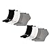 Produktbild PUMA unisex Sneaker Socken Kurzsocken Sportsocken 6 Paar, Farbe:Mehrfarbig, Menge:6 Paar (2x 3er Pack), Größe:43-46, Artikel:-882 grey/white/black