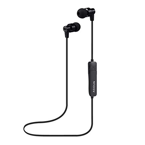 Preisvergleich Produktbild LyJ+evanism Stereo-Kopfhörer für Spiele Bluetooth-Slim-Funkkopfhörer, bilaterales Stereo-Sport-Bluetooth-Headset, S9-Headset (Color : Black)