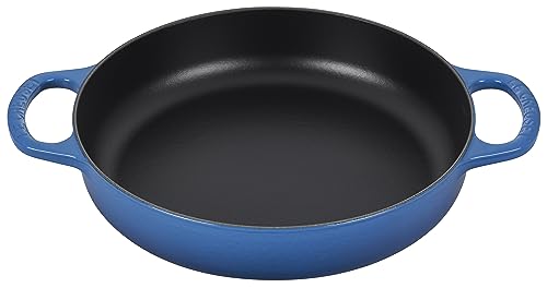 Le Creuset Signature Cast Iron Everyday Pan, 11", Marseille by Le Creuset - Used condition - US$146.93