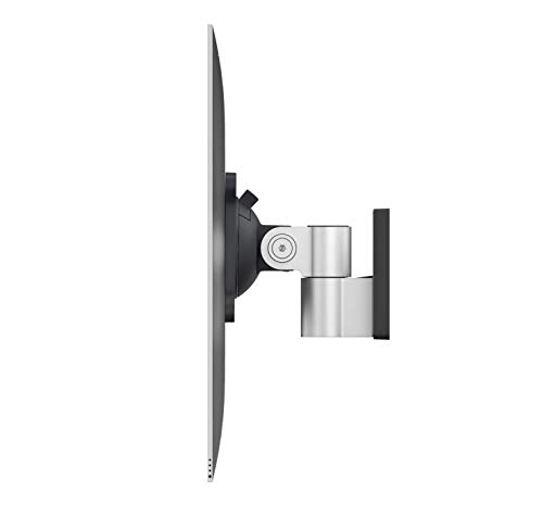 Durable 508923 Braccio Porta Monitor Pro Da Parete Per Schermo Da 21-27” Con Attacco Vesa, Ruotabile Di 360°, Inclinabile, Argento - 5