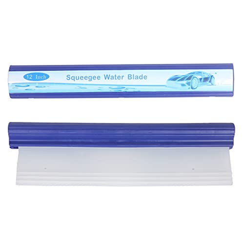 12 Inch Car Squeegee Water Blade Car Cleaning Water Squeegee Blades Super Flexible T-Bar Silicone Squeegee #TOP1