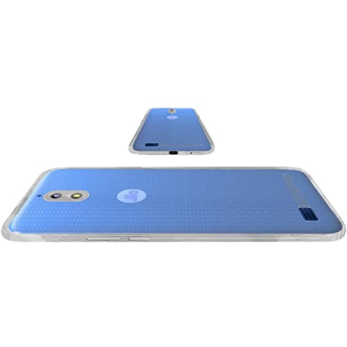Image of COVERBLACK Silicone Back Cover for JioFi Jio Phone Next - Transparent