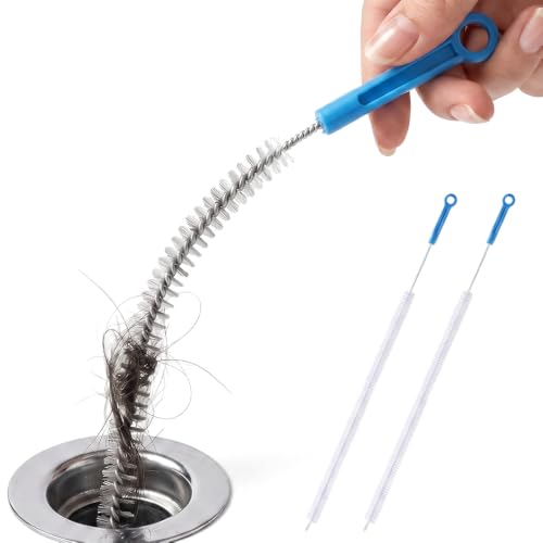 Pousbo 28 Inch Drain Snake (Blue)