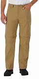Eddie Bauer Men's Convertible Tech Pant (34W x 34L, Saddle)