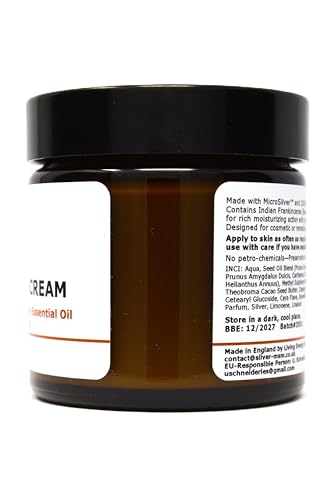 Crème Argent-MSM encens indien de haute qualité pour soin cutané 60ml - 4