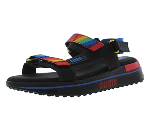 Puma Womens Future Rider Cushioned Footbed Sport Sandals Black 8 Medium (B,M) #TOP27