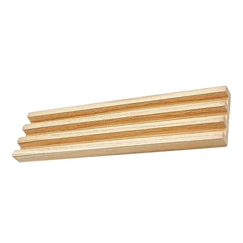 Base de madera para fichas de dominó con soporte antideslizante