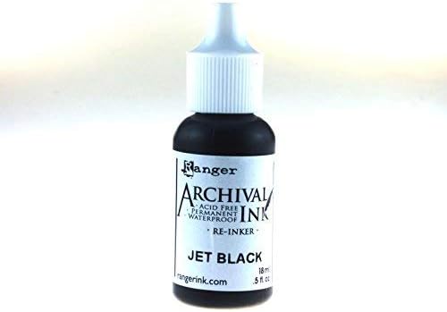 Ranger ARR5-30799 Reinker Archival, Jet Black (3-(Pack))