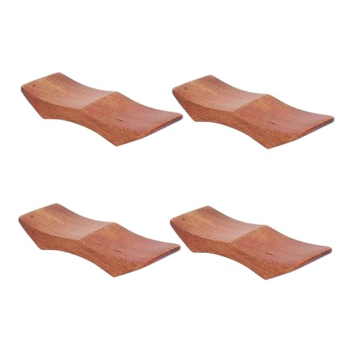 CIYODO 4pcs Chopstick Rest Japanese Chopsticks Dining Room Decor for Table Chinese Spoons Dinner Table Decor Versatilen Chopstick Holder Cute Cutlery Rest Flatware Chopstick Rack Phoebe