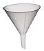 Cole-Parmer Disposable PP Vented Utility Funnel, 40 mL: 100/Bag