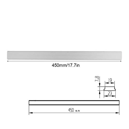 Miter Slider, Aluminum Alloy Non-Porous T-Track Slot Miter Woodworking Carpenter DIY Tool(450mm) - Image 4