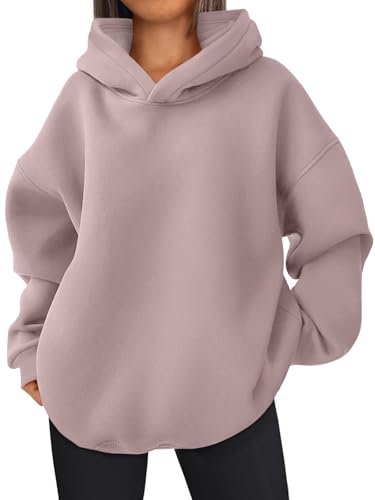 EFAN Womens Oversized Hoodies Fleece Hooded Sweatshirts Fall Fashion Outfits
