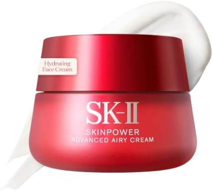 SK-II SKINPOWER Airy Face Cream - Anti Aging Wrinkle Cream for Oily & Dry Skin - Antioxidant-Rich Formula to Help Protect Skin While Improving Firmness & Elasticity