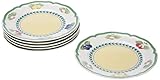 Villeroy & Boch 10-2281-2640 French Garden Fleurence Frühstücksteller 21 cm 6-er Set