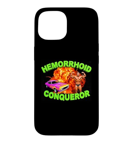 Heorrhoid Conqueror - �ʔ������t ����ȃm�x���e�B �~�[�� �X�}�z�P�[�X iPhone 15 �p