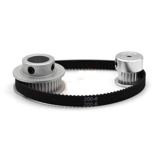 Poulie GT2 60 dents 2GT avec courroie 320mm et réduction 1:3 pour moteur pas à pas