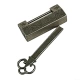 Utilisations multiples : petit et compact, ce cadenas peut être utilisé à diverses fins, y compris les sacs à main, les petits bagages, les agendas, les jouets et les petites boîtes.