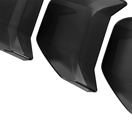 Danti Tail Light Cover for Ford Mustang 2018 2019 2020 2021 2022 2023 Taillight Guard Trim Frame Bezels Accessories 6pcs (Smoked Black) by Danti - Image 7