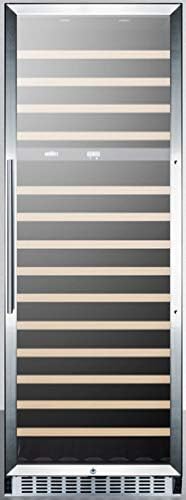 Summit SWC1966 Wine Chiller Beverage Refrigerator, Glass/Black
