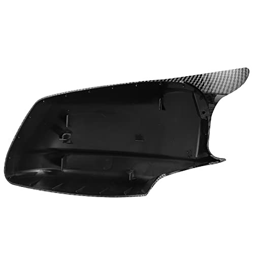 X AUTOHAUX Pair Car Exterior Rear View Mirror Covers Cap Replacement for BMW 5 Series F10 F11 F18 528i 530i 535i 550i 2011-2013 Carbon Fiber Pattern by X AUTOHAUX - Used condition - Image 4