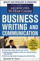Paperback The McGraw-Hill 36 Hour Course in Business Writing and Communication Book