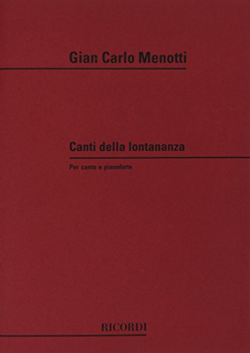 CANTI DELLA LONTANANZA CHANT