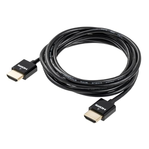 �C�[�T�v���C HDMI�P�[�u�� �X���� �ɍ� �n�C�X�s�[�h 2m 4K/30Hz 10.2Gbps �y�� ���Ȃ₩ �P�[�u���a3.6mm ARC HEC HDCP2.2 �����^�� EZ5-HD037-20