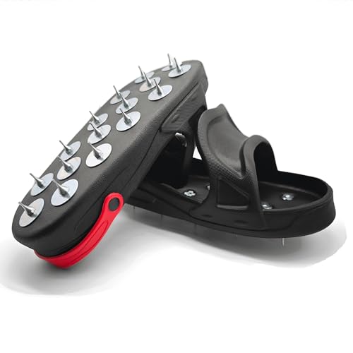 Sharp Spiked Style Shoes for Epoxy Flooring Coatings Spiked Shoes Safe Walking on Floor Leveling...