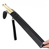 Drum Stick Bag, PU Leather Drumstick Holder Portable Drumstick Case Bag Drumsticks Handbag with Handle, Small...