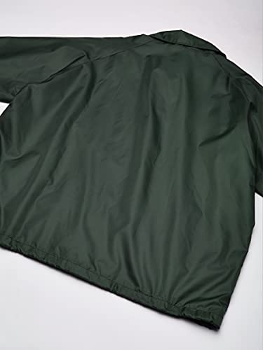Image of Men's Royal Buffalo Bills Coaches Classic Raglan Full-Snap Windbreaker Jacket