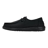 HEYDUDE Wendy X Classic Triple Black Size 8, Women’s Shoes, Slip-on Loafers, Comfortable & Light-Weight