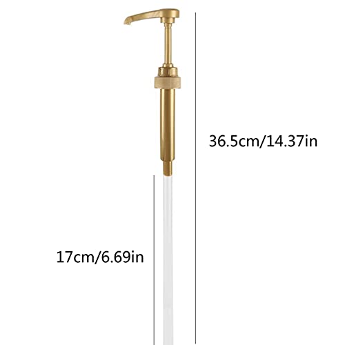 AOSWTLIF Bomba de Xarope de 12 Unidades Adequada para Garrafas de 750Ml, Bomba Dispensadora de Xarop