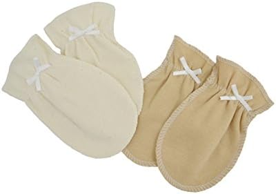 TL Care Newborn Mittens Made with Organic Cotton - 2 Pairs