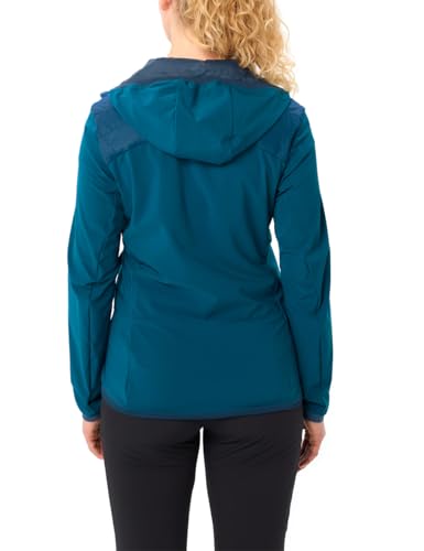 VAUDE Brenva Isolationsjacke Damen PrimaLoft Kapuze, Shore Blue, Gr. 36 – Ansicht 4