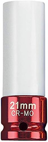 Draper 30631 Expert Hi-Torq Wheel Nut Socket for Alloy Wheels, 17mm, Blue