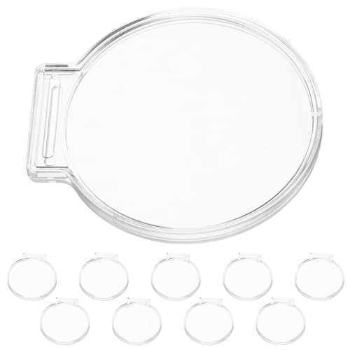 Cápsulas para Monedas de 50 MM Toyvian Contenedor Hermético para Almacenamiento