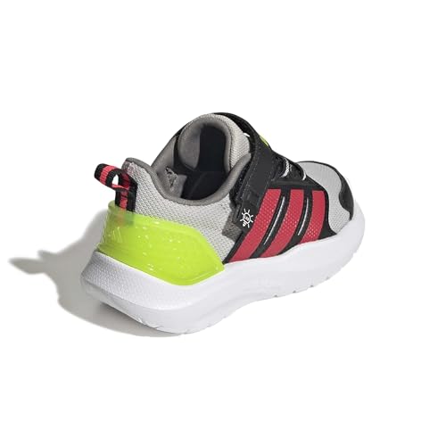 adidas Unisex-Baby Lightorama, Grey/Lucid Red/Lucid Lemon, 9 by adidas - Used condition - Image 4